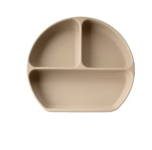 Little Eater silicone suction plate Beige