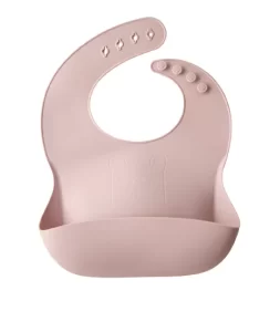 Little Eater silicone bib Pink